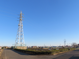 写真：清水停留場予定地付近