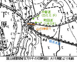 地図:大正15年地形図
