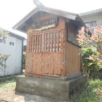 写真：蚕影神社