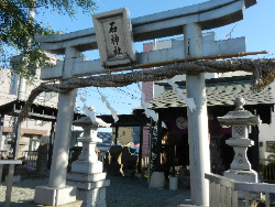 写真：石神社