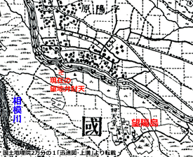 図表：2万分の1「迅速図：上溝村」