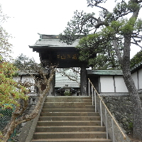 写真：長松寺山門