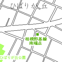 図表：基線南端点周辺地図