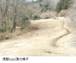 写真：山頂の様子