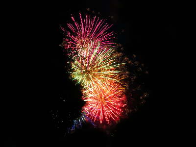 写真：八王子市台町 富士森公園 八王子花火大会-2017年07月